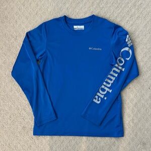 Columbia Terminal Tackle Boys Long Sleeve Shirt UPF50 size small (8)